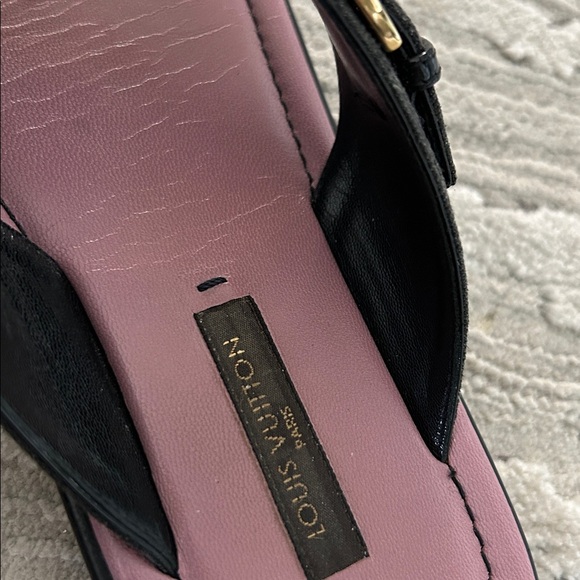 Authentic Louis Vuitton Denim Monogram Sandals - Picture 11 of 17